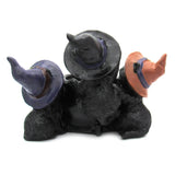 Three Witchy Cats Tealight Candle Holder
