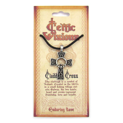 Claddagh Cross Amulet