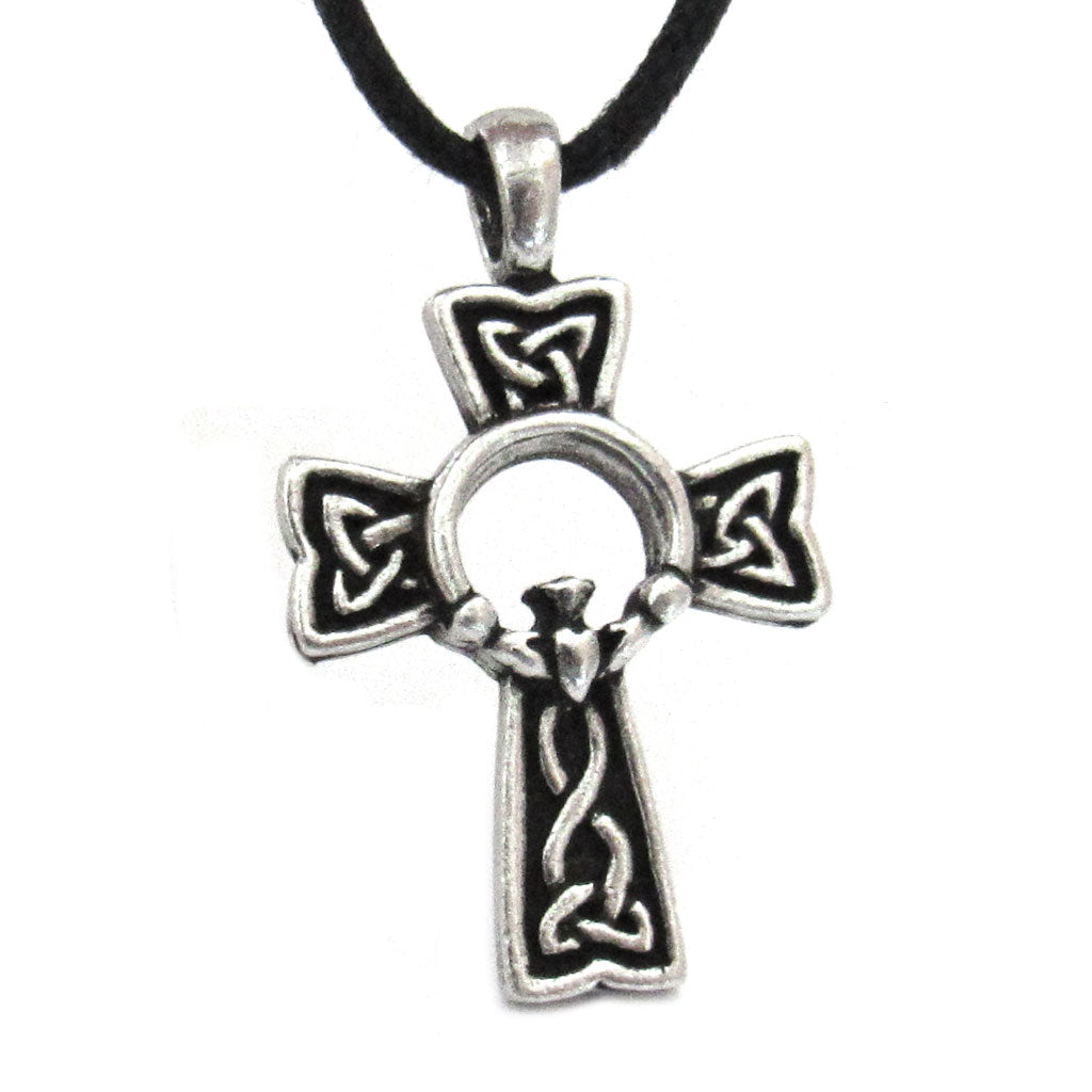 Claddagh Cross Amulet