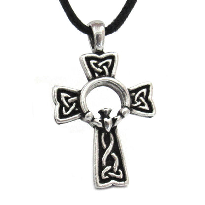 Claddagh Cross Amulet