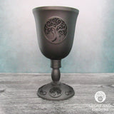 Tree of Life Cast Iron Chalice