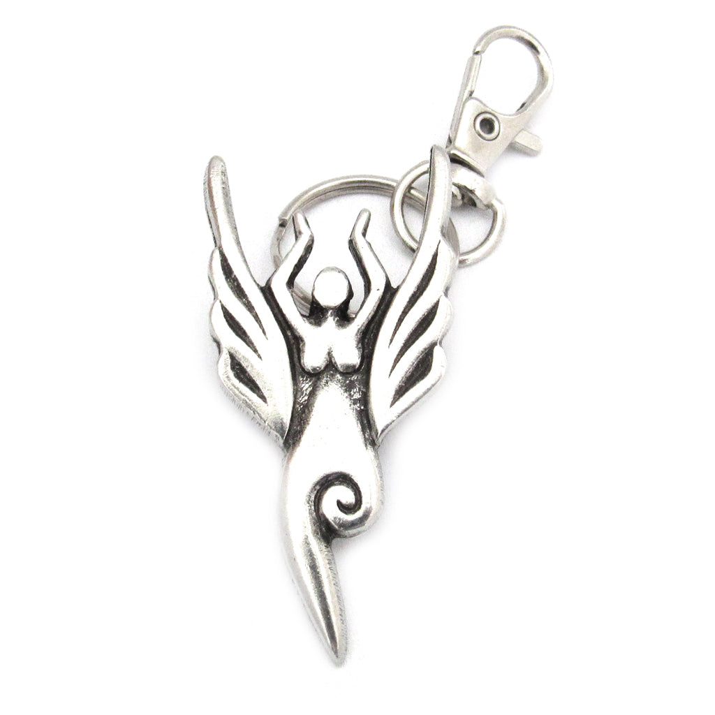 Air Elemental Pewter Bag Charm by Deva Designs