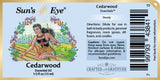 Cedarwood Essential Oil (1/2 oz) by Sun's Eye
