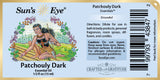 Patchouly Dark Essential Oil (1/2 oz) by Sun's Eye