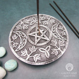 Triple Moon Incense Burner