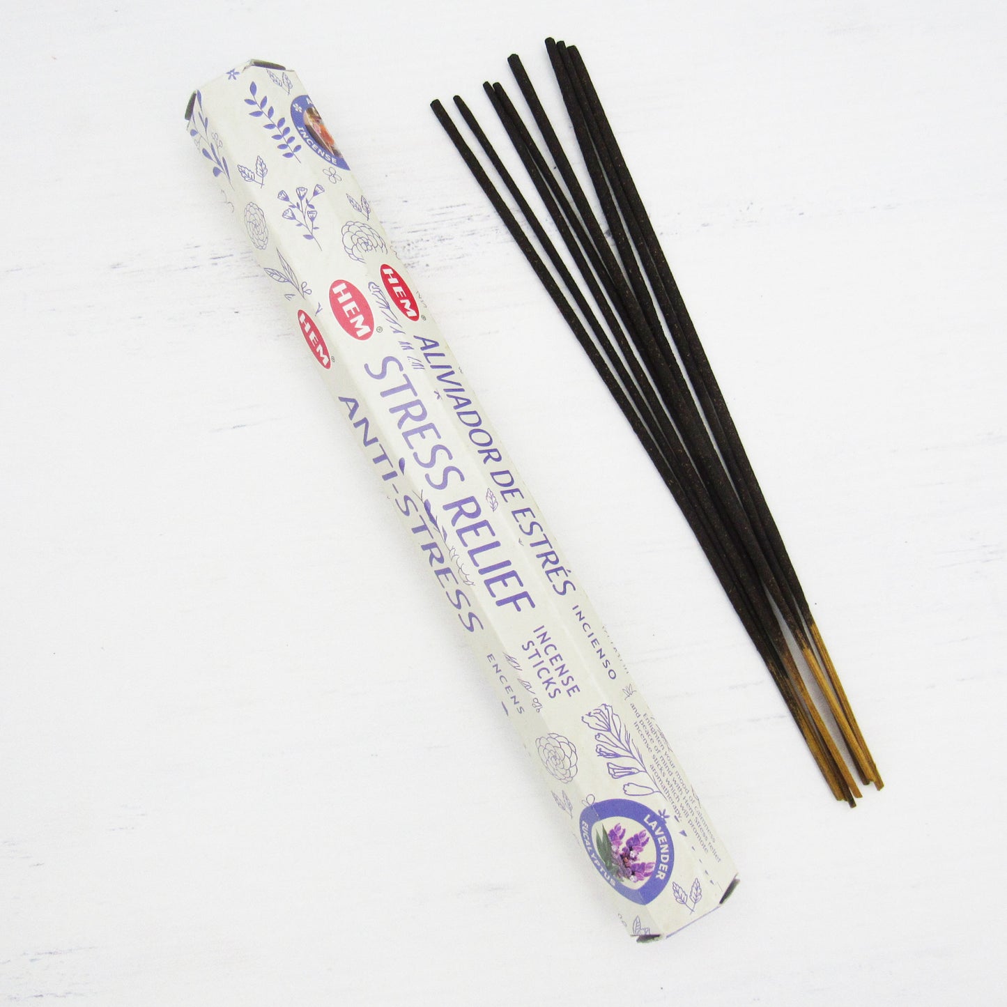 HEM Incense Sticks - Stress Relief (20 Sticks) – Grove and Grotto