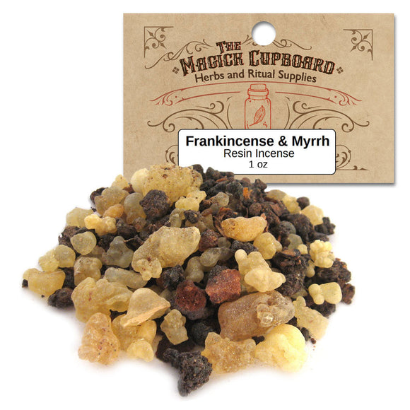 Frankincense and Myrrh Resin Incense (1 oz)