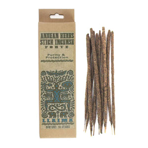 Andean Herbs Stick Incense - Forte (Package of 10)