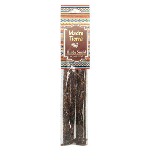 Hindu Sandal Incense by Madre Tierra (8 Sticks)