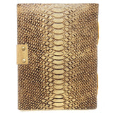 Medusa Leather Journal with Latch
