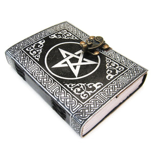 Black and Silver Pentagram Journal