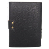 Skull Cutout Leather Journal