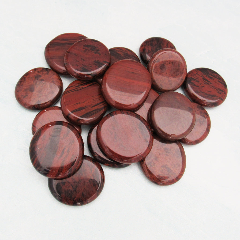 Mahogany Obsidian Oval Stone