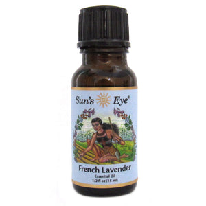 French Lavender Essential Oil (1/2 oz) by Sun's Eye