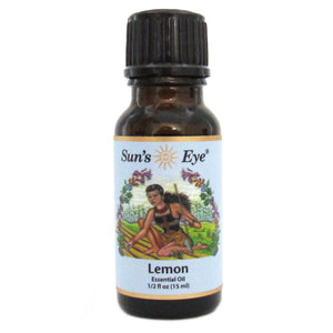 Lemon Essential Oil (1/2 oz) by Sun's Eye