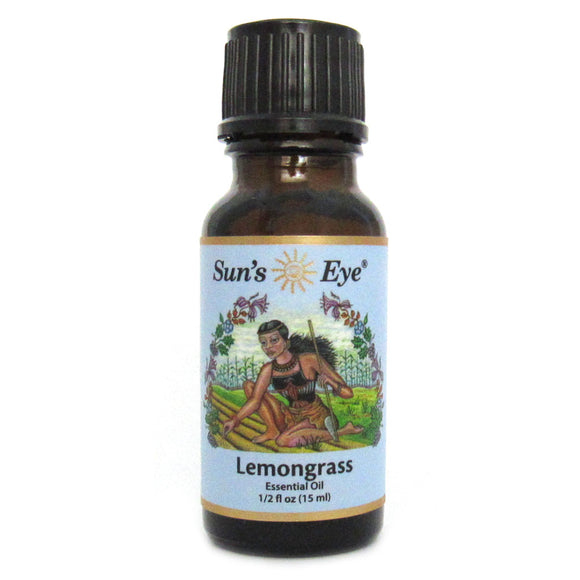 Lemongrass Essential Oil (1/2 oz) by Sun's Eye