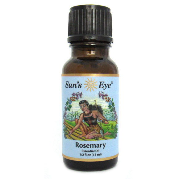 Rosemary Essential Oil (1/2 oz) by Sun's Eye