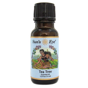 Tea Tree Essential Oil (1/2 oz) by Sun's Eye