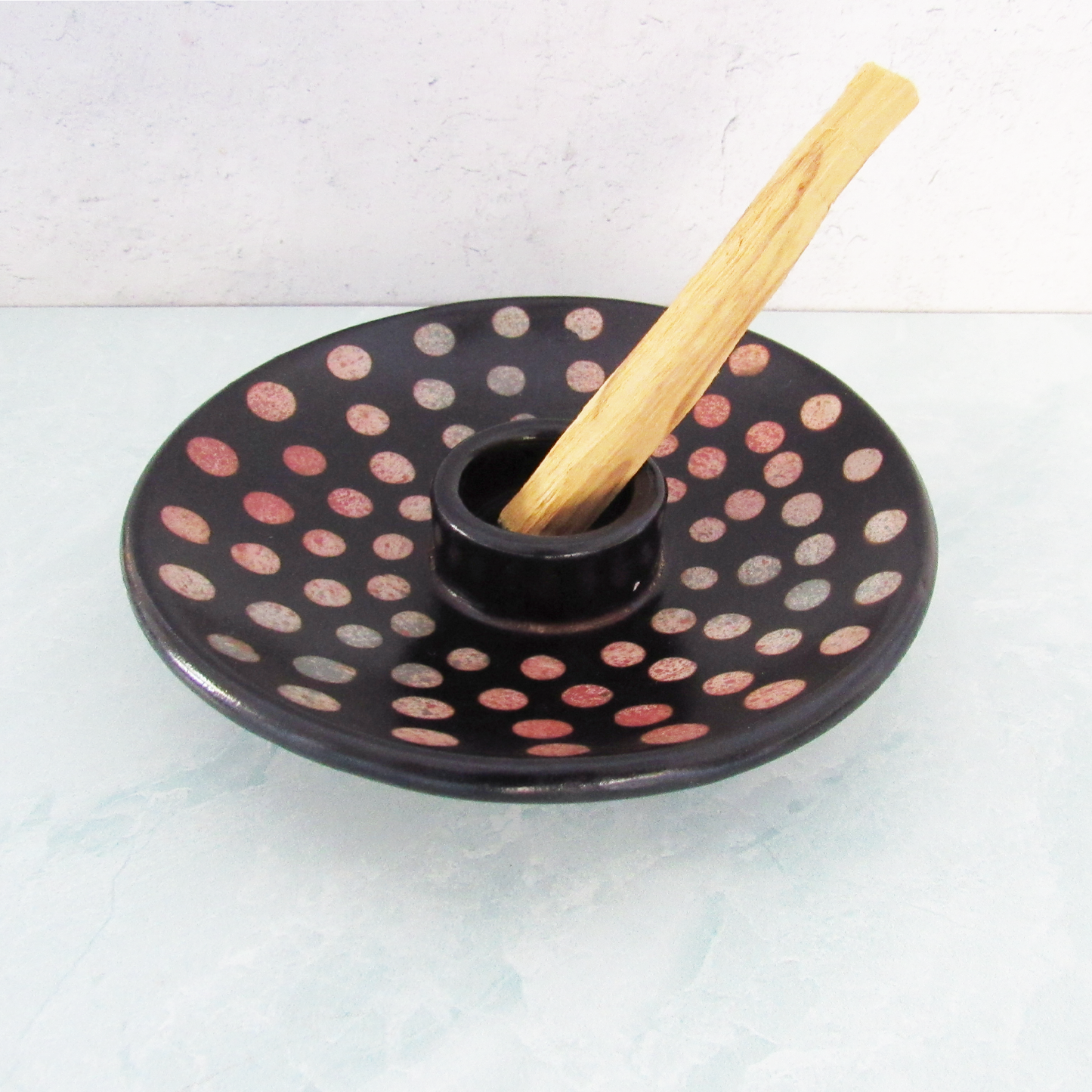 Peruvian Ceramic Incense Holder