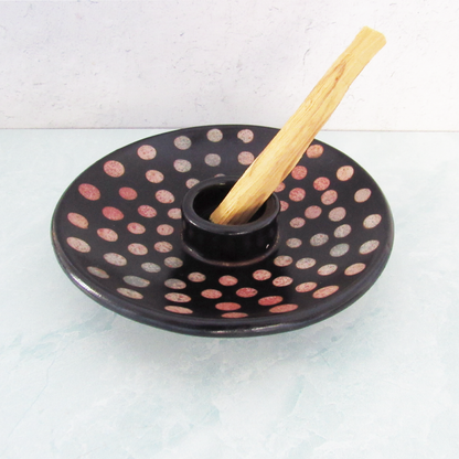 Peruvian Ceramic Incense Holder