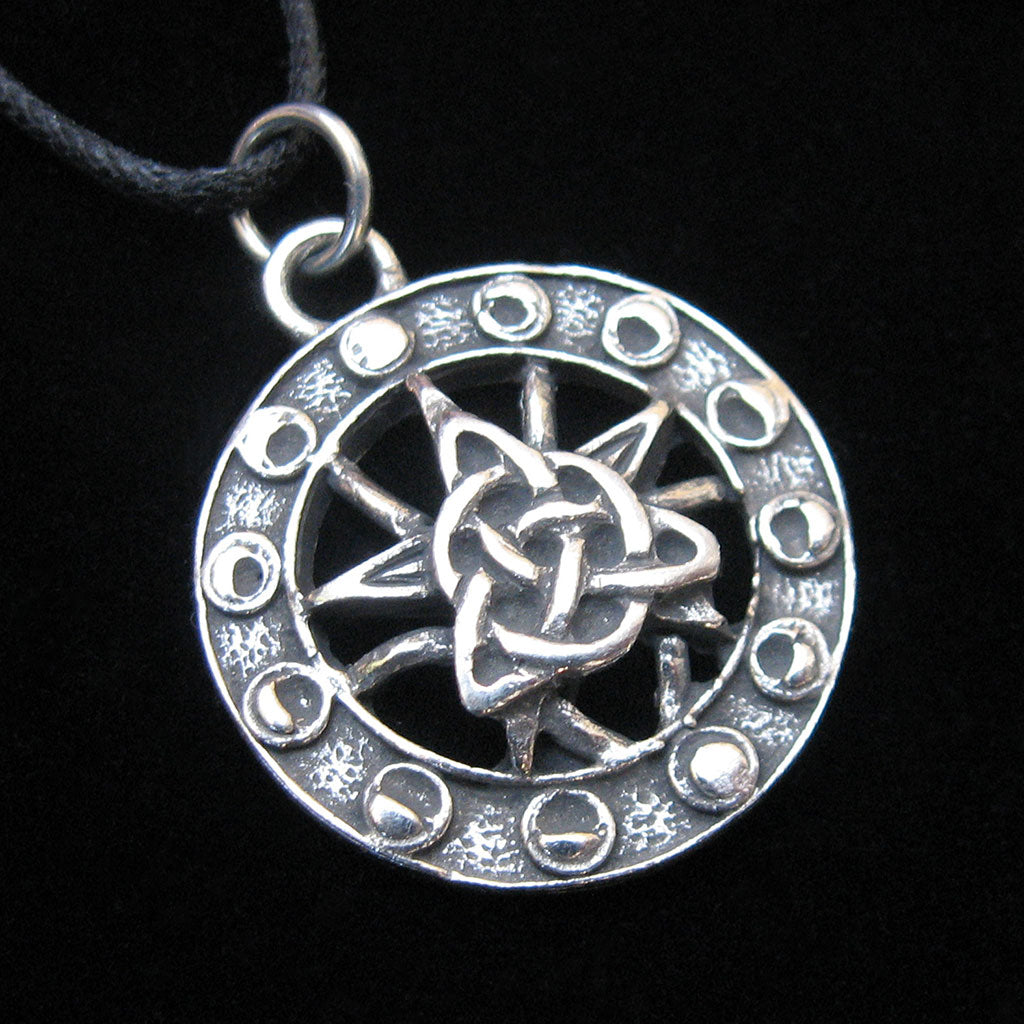 Pentagram and Triquetra Pendant
