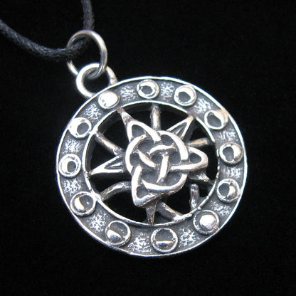 Pentagram and Triquetra Pendant