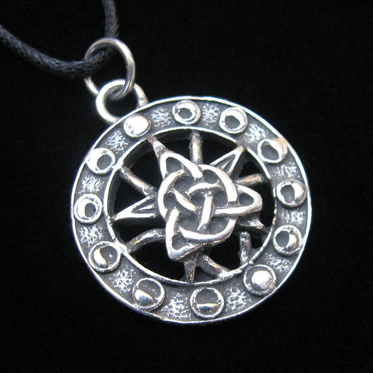 Pentagram and Triquetra Pendant