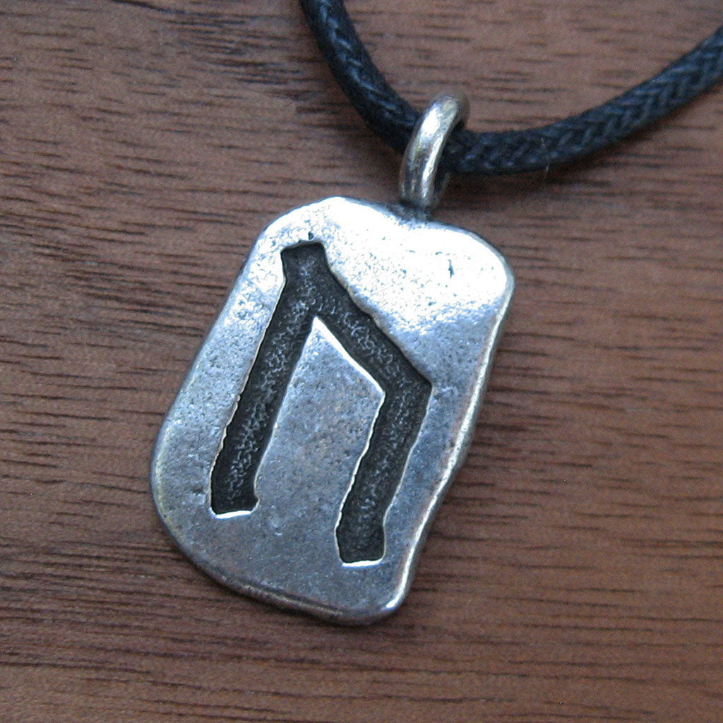 Urez Rune Uruz (Strength) Rune Pendant – Grove and Grotto