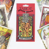 Tarot Card Pewter Pendant - The Lovers