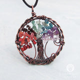 Tree of Life Multicolor Pendant
