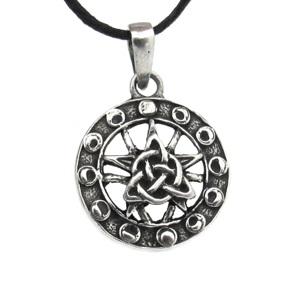 Pentagram and Triquetra Pendant