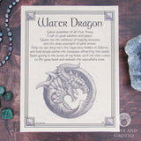 Water Dragon Parchment Poster (8.5" x 11")
