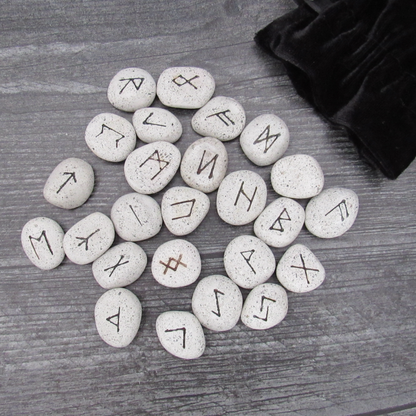Composite Runes Ceramic Rune Set – Grove and Grotto