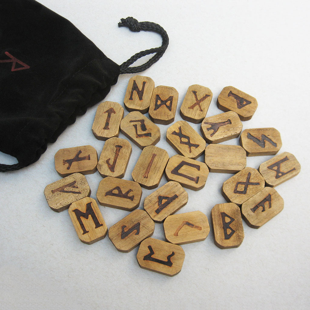 Wooden Rune Set (Standard Edition) – Grove and Grotto