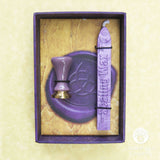 Wicca Sealing Wax Kit (Purple with Triquetra Stamp)
