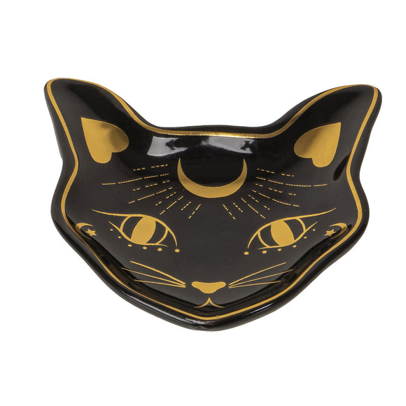 Mystic Kitty Trinket Dish