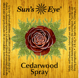 Sun's Eye Cedarwood Spray (2 oz)