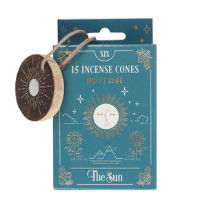 The Sun (White Sage) Tarot Incense Cones