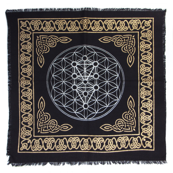 Kabbalah Tree Altar Cloth (18 Inches)
