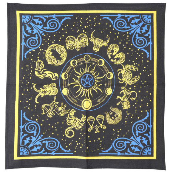 Celestial Zodiac Altar Cloth (36 Inches)