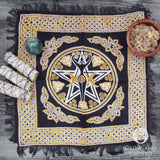 Earth Goddess Pentagram Altar Cloth (18 Inches)