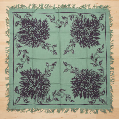 Forest Green Man Altar Cloth (36 Inches)