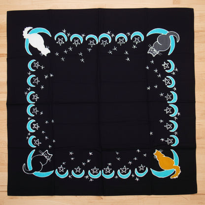 Moon Cats Altar Cloth (36 Inches)