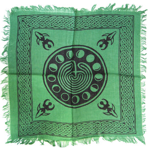 Moon Phase Goddess Altar Cloth (18 Inches)