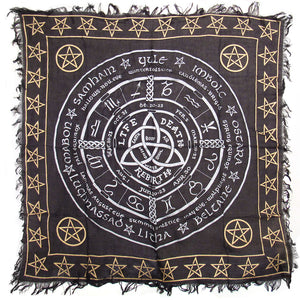 Pagan Calendar Altar Cloth (36 Inches)