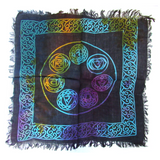 Seven Chakras Altar Cloth (18 Inches)