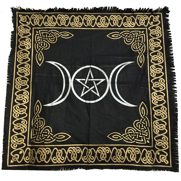 Triple Moon Altar Cloth (24 Inches)