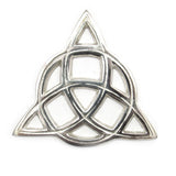 Silver-Plated Triquetra Altar Tile