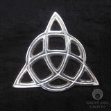 Silver-Plated Triquetra Altar Tile
