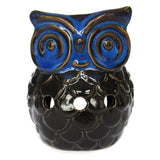 Owl Ceramic Oil Diffuser (Blue/Black)